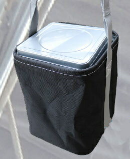 Nバッグ　一斗缶バッグ（1個用）　底面PP板（立ち上がりなし）【280×280×高さ350mm/100kg荷重】094KM1K..