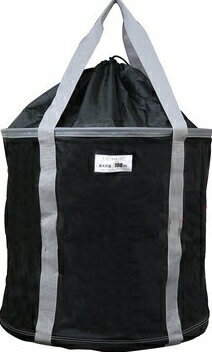 Nバッグ　荷揚げバケツ（巾着付）　底面PP板（立ち上がりなし）【600φ×高さ600mm/100kg荷重】巾着付　K..
