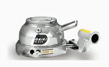 ダイキ 2段式低床ミニジャッキ(水平レバー操作)【10ton】 DMK-10S-2(無電解ニッケルめっき)