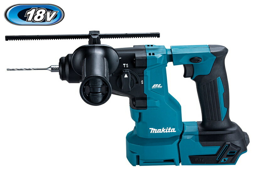 makita マキタ 充電式ハンマドリル HR183DZK 本体のみ ・ケース付 ＜集じんシステム・ビット別売＞ [無線連動対応] [SDSプラスシャンク] 18V 18mm