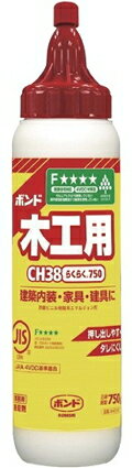 コニシ　木工用ボンドCH38 らくらく750（750g）【1本バラ】