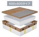 JOTO(城東テクノ) 高気密型床下点検口(高断熱型) SPF-R60F15-BC2-MB(ミディアムブラウン)