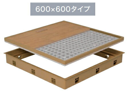 JOTO（城東テクノ）　高気密型床下点検口（標準型）　SPF-R6060F12-IV（アイボリー）