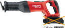 HILTI（ヒルティ） NURON（ニューロン）22V充電式レシプロソー SR6-22 ボックス（本体のみ）【バッテリー 充電器 ケースは別売】