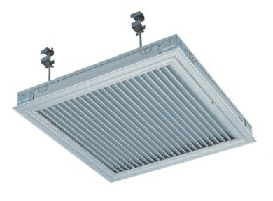 ダイケン　天井点検口　CDZG型　アルミ　シルバー（ガラリ付）　CDZG45A　421-324【1台】