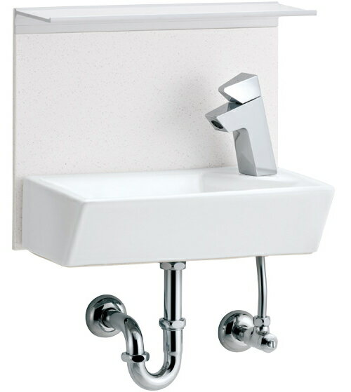 KAWAJUN（カワジュン）　ハンドウォッシュユニット（手動水栓）　HE-003C-S-15（ホワイト）【※メーカー取寄の諸経費が送料に含まれております】　※止水栓は別売です