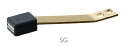 MARUKI(丸喜金属) マグスパ戸当(マグネット式) S-322 SG【1箱/20個入】