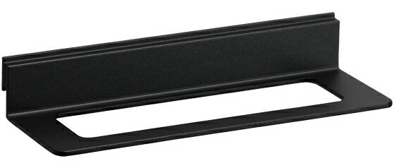 KAWAJUN（カワジュン）　シェルフレールシステムオプション　タオルリング　SC-990-XK（ブラストブラック）【※メーカー取寄の諸経費が送料に含まれております】