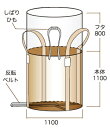 楽天ケンチクボーイSC　フレコンバッグ 【丸型・1t用・バージン材100％】UVカット剤入り SC002【10枚入】フレコンバック コンテナバッグ 土のう袋