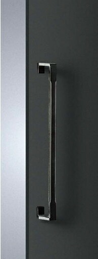 UNION（ユニオン）　ドアハンドル　南部鉄　ブラック　T870-71-068-L600【内外/1組】