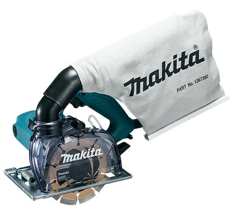 マキタ電動工具　125mm防じんカッター　4100KB【ダイヤモンドホイール（A-66282）付】【直角切断専用】