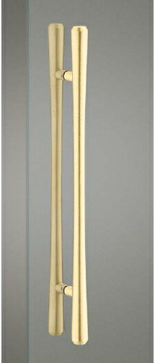 UNION（ユニオン） ドアハンドル アルミ スレッドラインペイルゴールド G1234-25-115-L700【内外/1組】