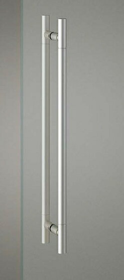 UNION（ユニオン）　ドアハンドル　アルミ　ユニフロストシルバー　G2690-10-130-L600【内外/1組】