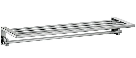 KAWAJUN（カワジュン）　タオルシェルフ　SE-419-XP　ステンレス（鏡面）【※メーカー取寄の諸経費が送..