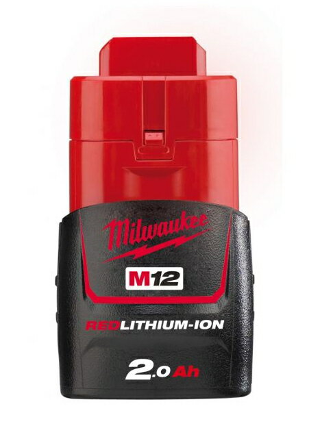 ミルウォーキー　12Vリチウムイオンバッテリー　【M12】2.0AHバッテリー　M12 B2 JP