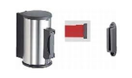 サンポール　室内型ベルトリール　壁付タイプ　φ60.5×H114　BR-351(RD)　50610