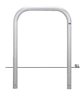 帝金　バリカー横型　SY82-A　スタンダード　固定式【個人宅配送の場合は都度送料お見積りとなります】