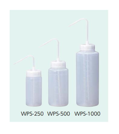 新潟精機　PE広口洗浄ビン　丸　WPS-1000
