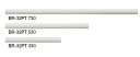 シロクマ 手すり用丸棒 樹脂コーティング蓄光 32Φ BR-32PT サイズ730mm (アイボリ蓄光)【1本】