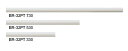 シロクマ 手すり用丸棒 樹脂コーティング蓄光 32Φ BR-32PT アイボリー蓄光 サイズ730mm【1本】
