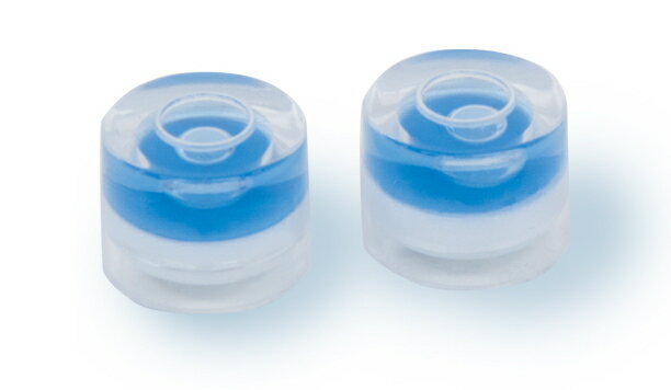 シンワ測定　丸型気泡管　Φ11mm　ブルー2ケ入　76530