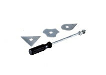 マキタ電動工具　HG6031VK用別売部品　スクレーパー　A-67284