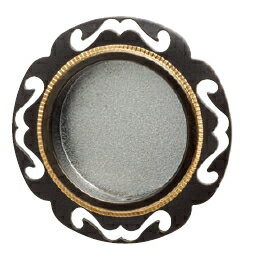 MARUKI（丸喜金属）　黒富士木瓜銀底　N-26　中【1個】