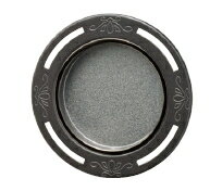 MARUKI（丸喜金属）　平面 黒 遠州透 小座無　N-56　大【1個】