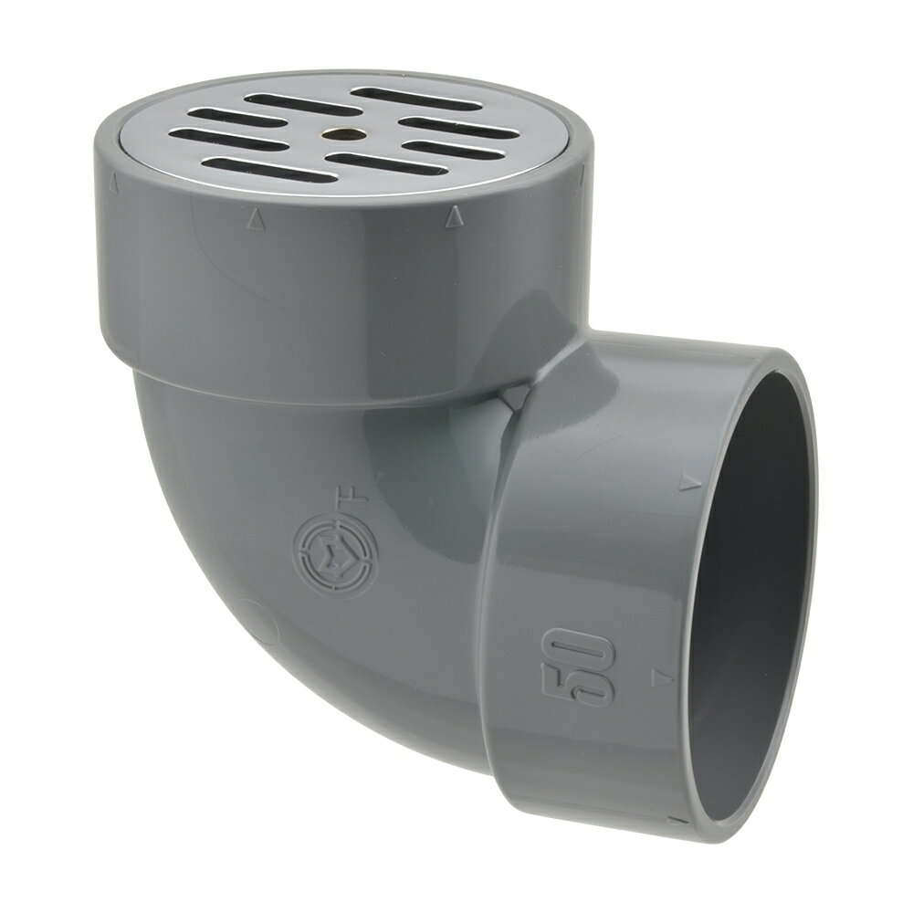 カクダイ　目皿つき排水用エルボ　400-203-30