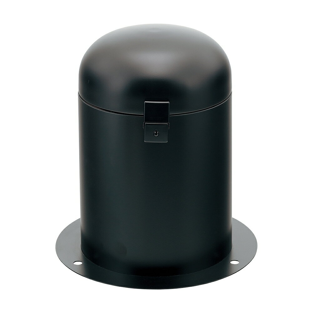 カクダイ　立型散水栓ボックス(ブラック・カギつき)　626-139-D