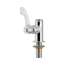 カクダイ 厨房用左ハンドル立形自在水栓本体 724-795-13QR