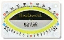EBISU　エビス　スラントカードレベル　5.5×54×86mm　ED-SCD　本体カラー：ホワイト　気泡カラー：グリーン(4)