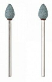 プロクソン　先端ビット　軸付き砥石　2本　No.26778