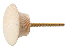 MARUKI（丸喜金属）　タモウッド　丸つまみ　W-229　サイズ：50【1個】