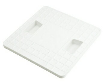 タキロンシーアイ　角ふた　白（穴なし・表示なし）　RK-F250