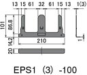 タナカ　調整板　EPS3-100　(3MM)　BES10