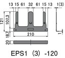 タナカ　調整板　EPS3-120　(3MM)　BES12