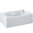 KAWAJUN(カワジュン) トイレ用手洗器 HL-009 陶器製【※メーカー取寄の諸経費が送料に含まれております】※壁面用取付金具付