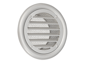 NASTA（ナスタ）　ステンレス丸型ガラリ(防火ダンパー無)　 内径φ75　【※受注生産品のため納期2〜3週間..