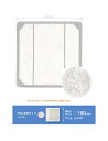 ユニックス PRG150BWフィルターセット(3枚入り) PRG/PRF(φ150)用フィルター【換気口サイズ:□ 190mm(ダクト径:φ150)用】