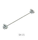 神栄ホームクリエイト(旧新協和) クーラー用インサート クーラー室外用(2連) 鋼製 450mm SK-21