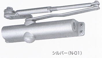 ドアクローザー NEWSTAR　ニュースタードアクローザー　パラレル型・ストップ付・段付ブラケット　K-P1..