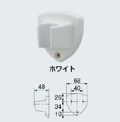 KAKUDAI　カクダイ　358-124　ハンドシャワーフック（ホワイト）