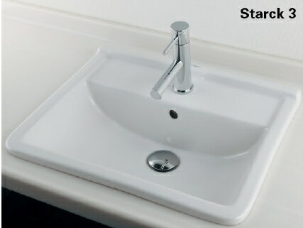 KAKUDAI　カクダイ　DURAVIT　#DU-0302560000　角型洗面器（1ホール）