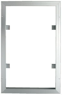 カネシン　アルミ小屋裏壁点検口　KT-60P　シルバー【1台】