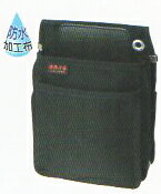 【伝統のKOZUCHI】コヅチ　綾織　スタンダードタイプ電工用腰袋（内線工事向）　KCN-02BBK