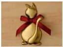 長沢製作所 わんにゃんフック 猫 チタンゴールド【※カタログ共通画像使用のため、商品画像・カラーにはご注意ください!!】