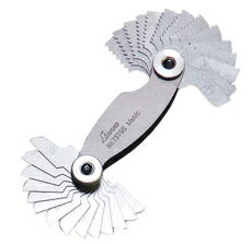 シンワ測定　ピッチゲージ　B-2　ミリ用28枚　73795