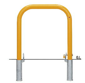 帝金　バリカー横型　スタンダード　82-PK（脱着式カギ付）【個人宅配送の場合は都度送料お見積りとなります】