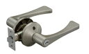 マツ六 ECLE 兼用バリアフリーレバー鍵付錠(バックセット50・60mm対応/扉厚30~42mm) アルミレバー EL5060-35M-NS Nシルバー【※カタログ共通画像使用のため、商品画像・カラーにはご注意ください!!】